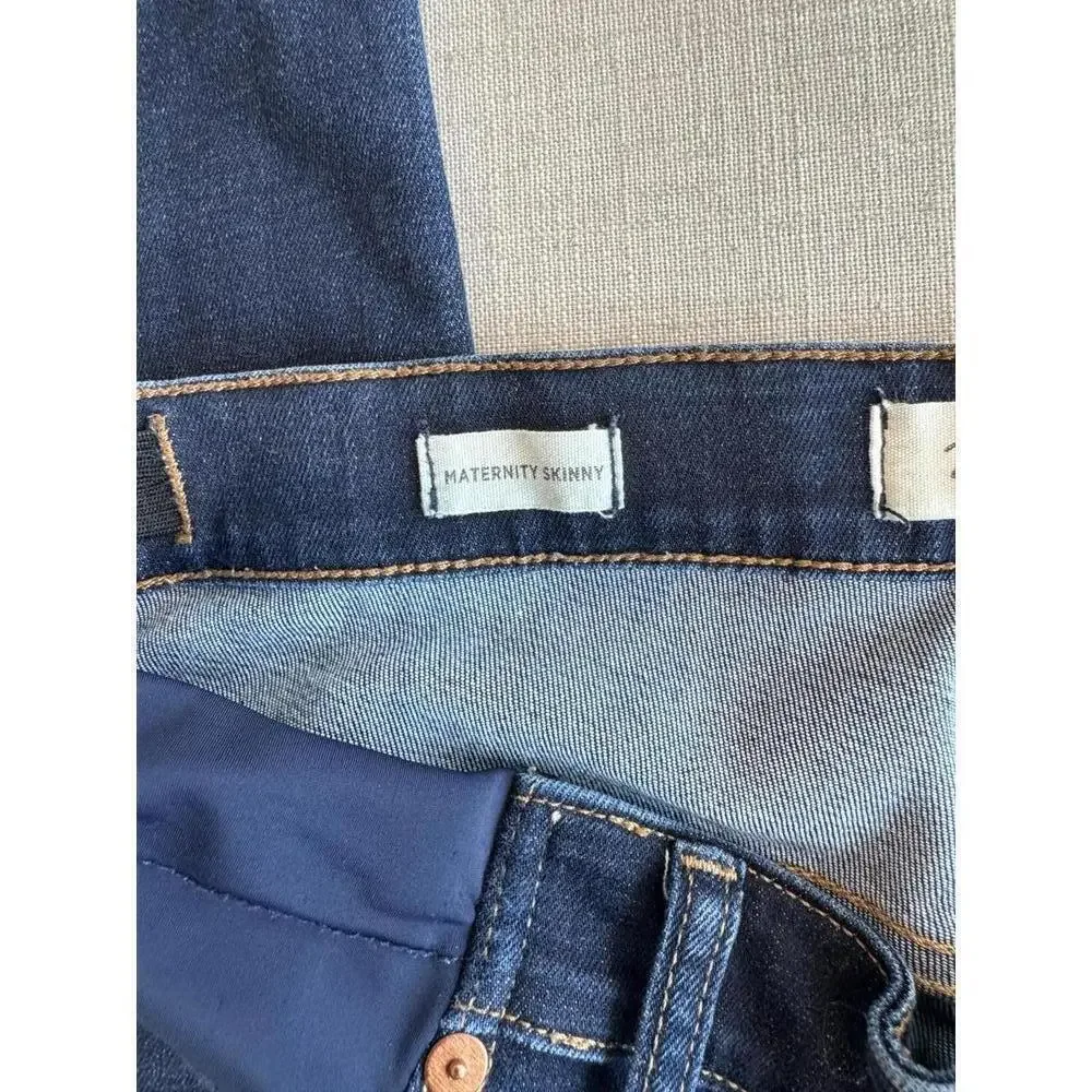 Madewell Maternity Side Panel Skinny Jeans Size 28